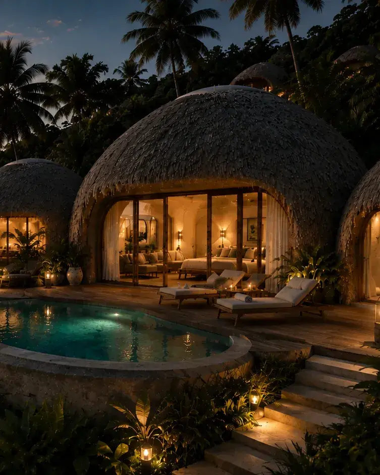Bubble Paradise architecture