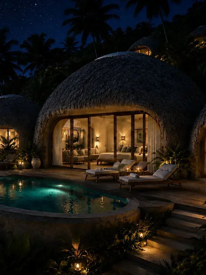 Bubble Villa — 2 Bedrooms at Bubble Paradise