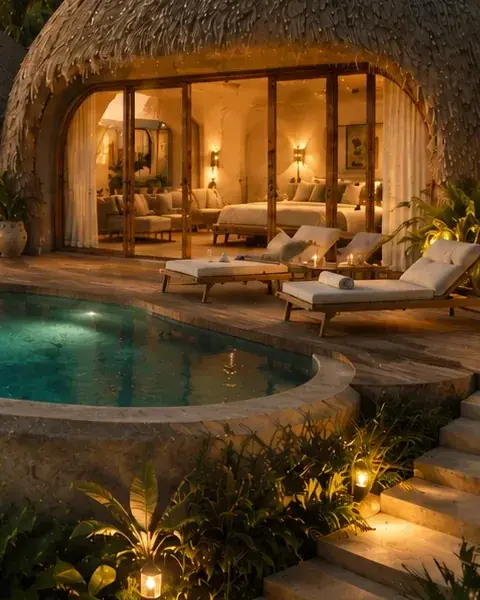 A residence interior at The Island
